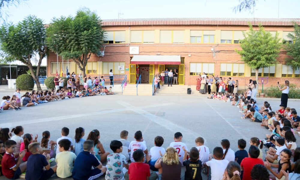 Más de 9.400 alumnos de Infantil y Primaria comienzan el nuevo curso escolar en Lorca